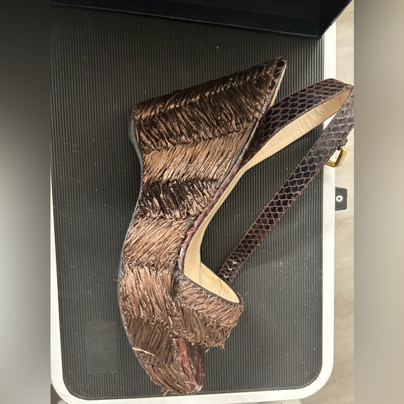 Prada platform wedge size 8.5 - Picture 6 of 9